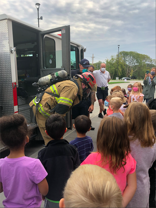 Students Learned About Fire Safety